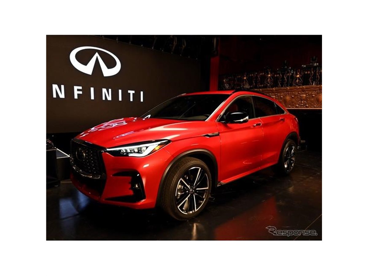 インフィニティ、高級クロスオーバークーペ市場に復帰…『QX55』発表