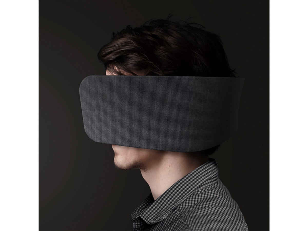 Shiftall、ヘッドホンとパーティションを一体化した「WEAR SPACE