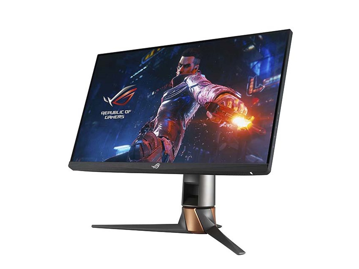 ASUS、360Hz駆動の競技用ゲーマー向け24.5型ディスプレイ「ROG