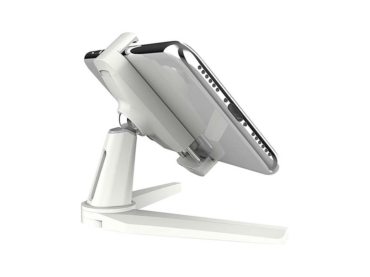 ユニーク、壁掛け対応のスマホ用スタンド「Fanta Stick Arm mini