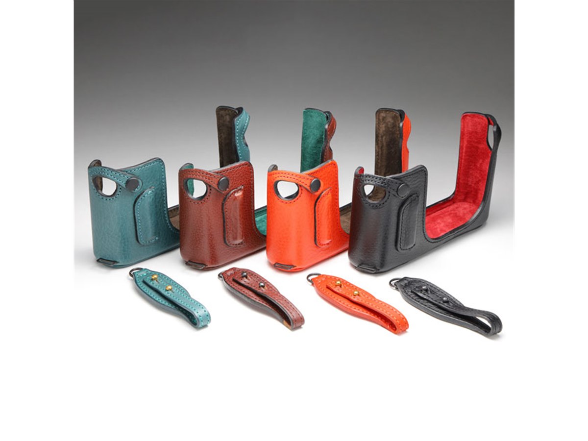 INDUSTRIA、「ライカQシリーズ」専用のストラップ付きレザーケース