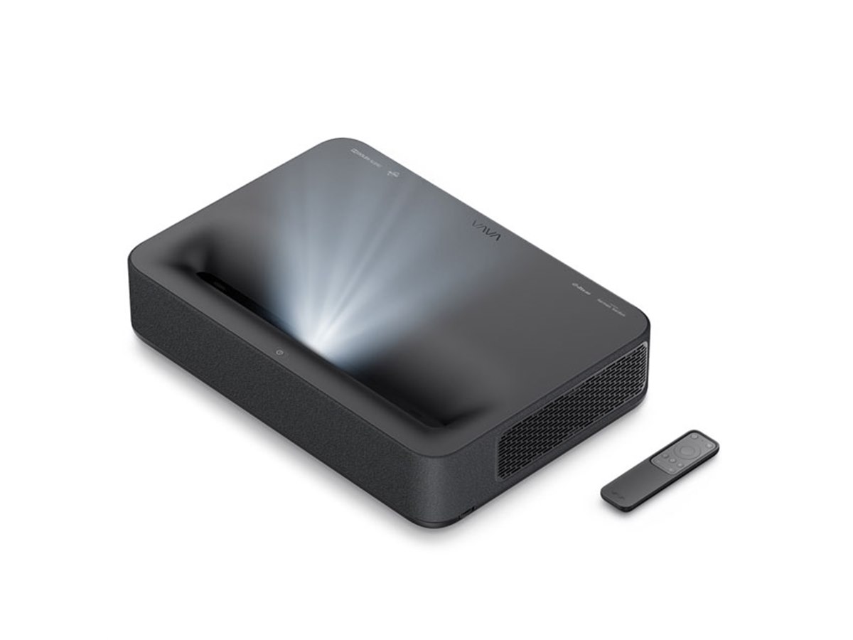 【動作確認済】VAVA 4K 超短焦点レーザープロジェクター VA-LT002 VAVA、超短焦点4Kプロジェクター「VA-LT002」に新色ブラックを限定発売