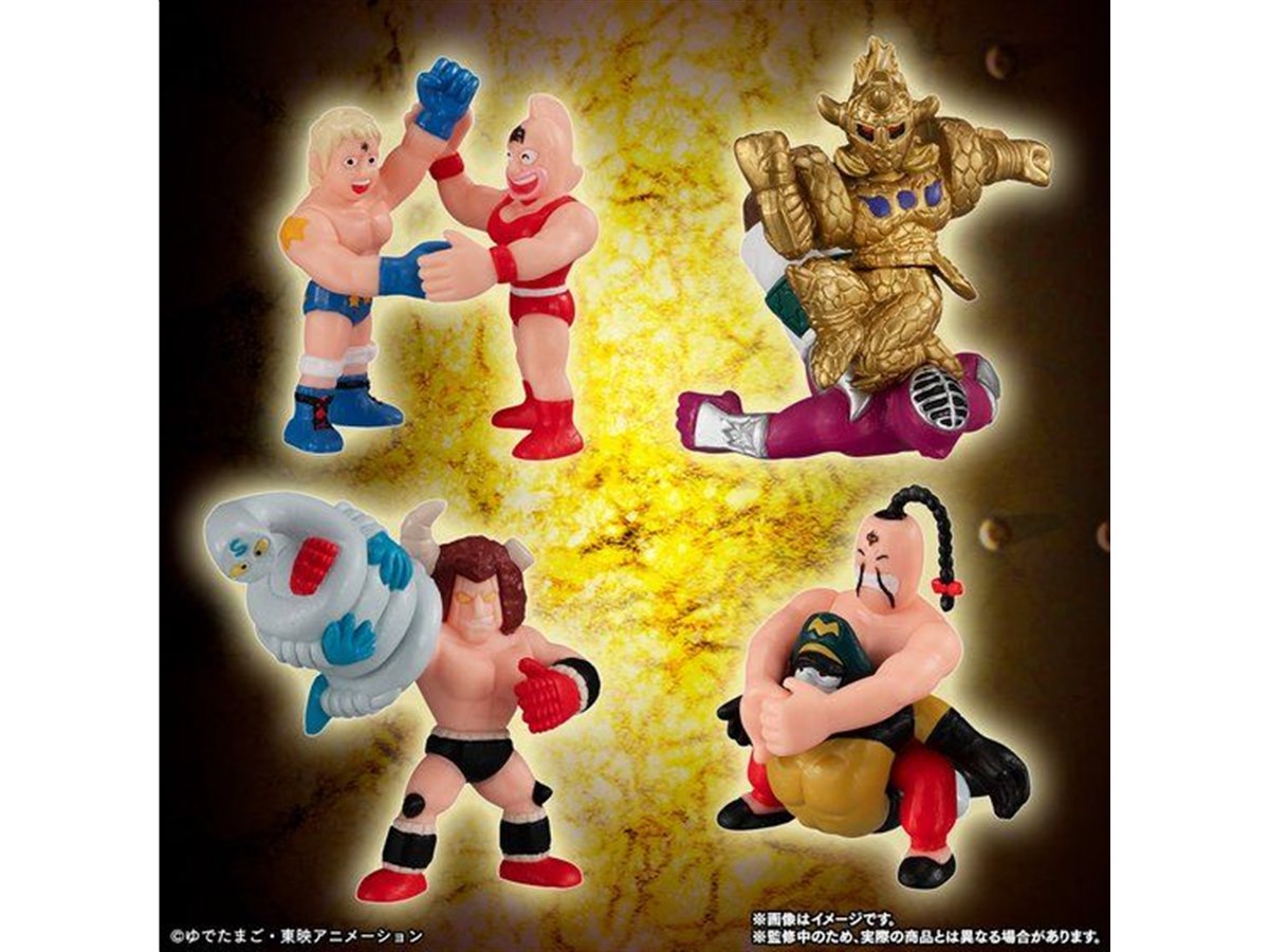 キン肉マン　新聞　激レア品 古い キン肉マン (検索 五大城決戦 前期版 ? キン肉星王位争奪戦 キン消し