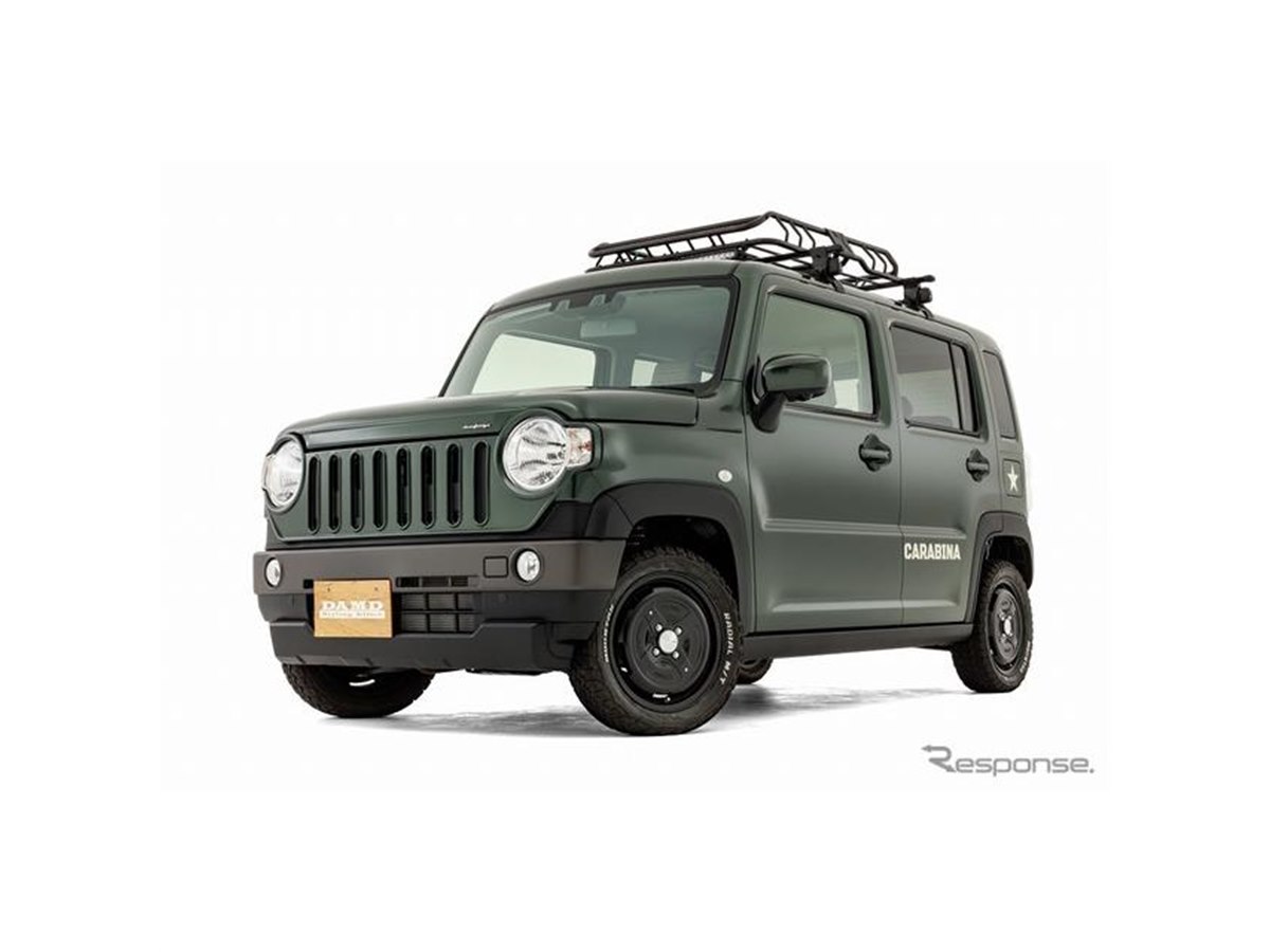 ダムド、新型ハスラー用ボディキットの予約受注開始…「ニューレトロ軽