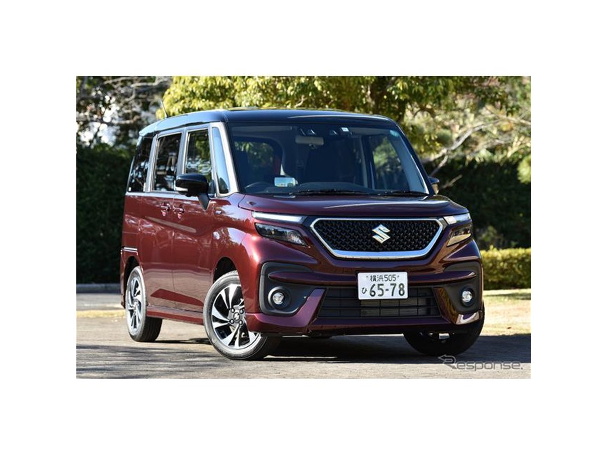 スズキ ソリオ バンディット 新型】二段構えのヘッドライト＆深みある