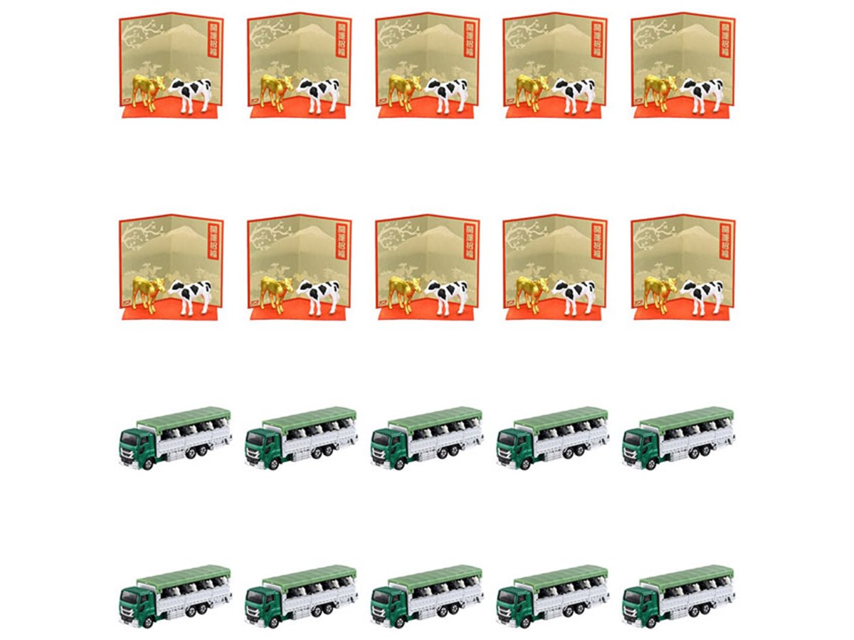 メガバス限定【SP-C】USI（牛）2009干支セット 牛100頭入り、タカラトミー「今年の干支！ぎゅう牛100頭セット」が発売