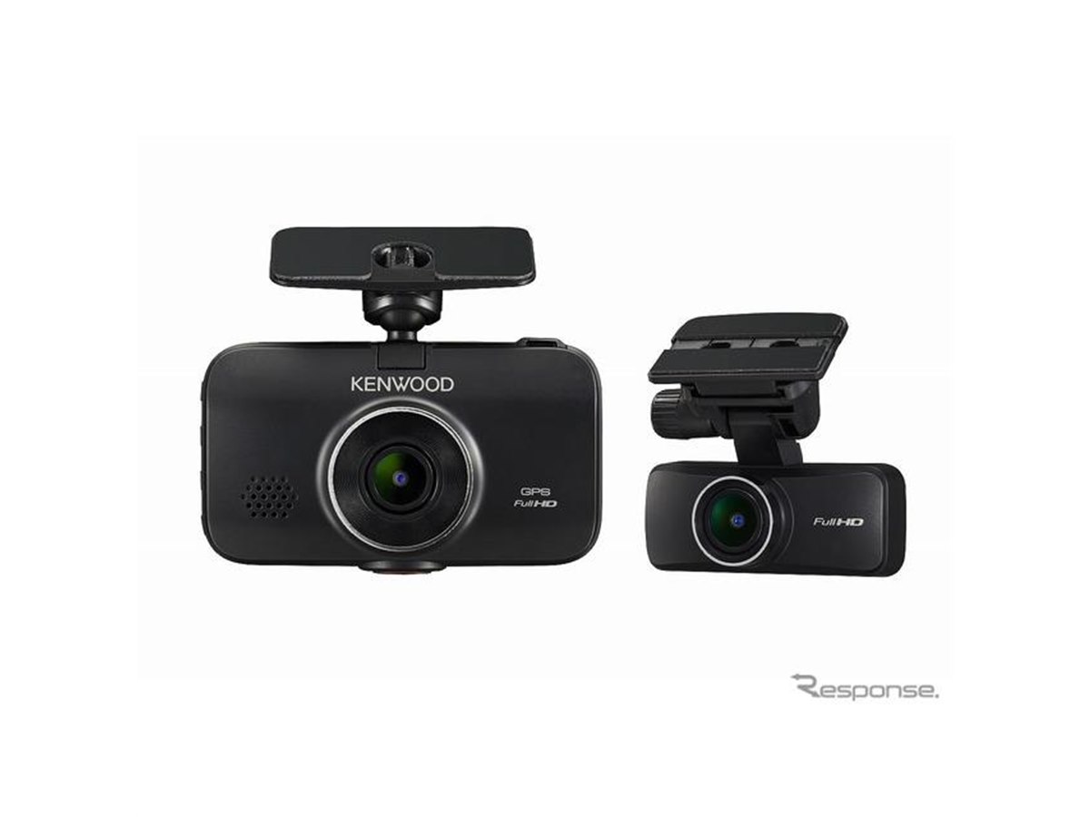 ケンウッド、業務用2カメラドラレコ発売へ…音声コマンド対応、車載電源
