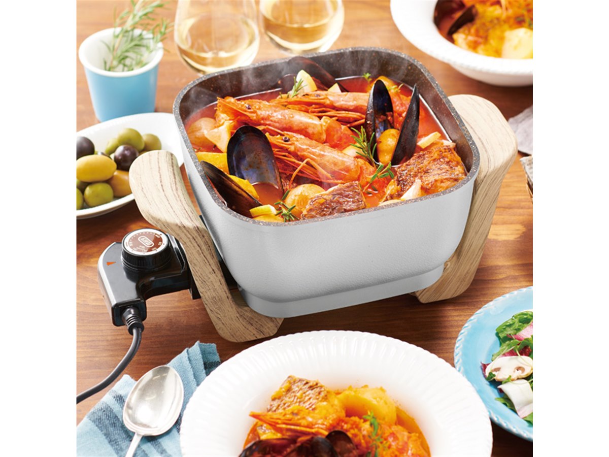 ロイヤルクイーン　パーマネント　両手鍋　電気卓上鍋 ロイヤルクイーン パーマネント 両手鍋 電気卓上鍋 キッチン・食器