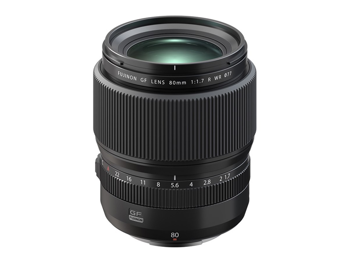 レンズ(単焦点) FUJIFILM GF80mmF1.7 富士フイルム、GFXシリーズ用標準単焦点レンズ「GF80mmF1.7 R WR