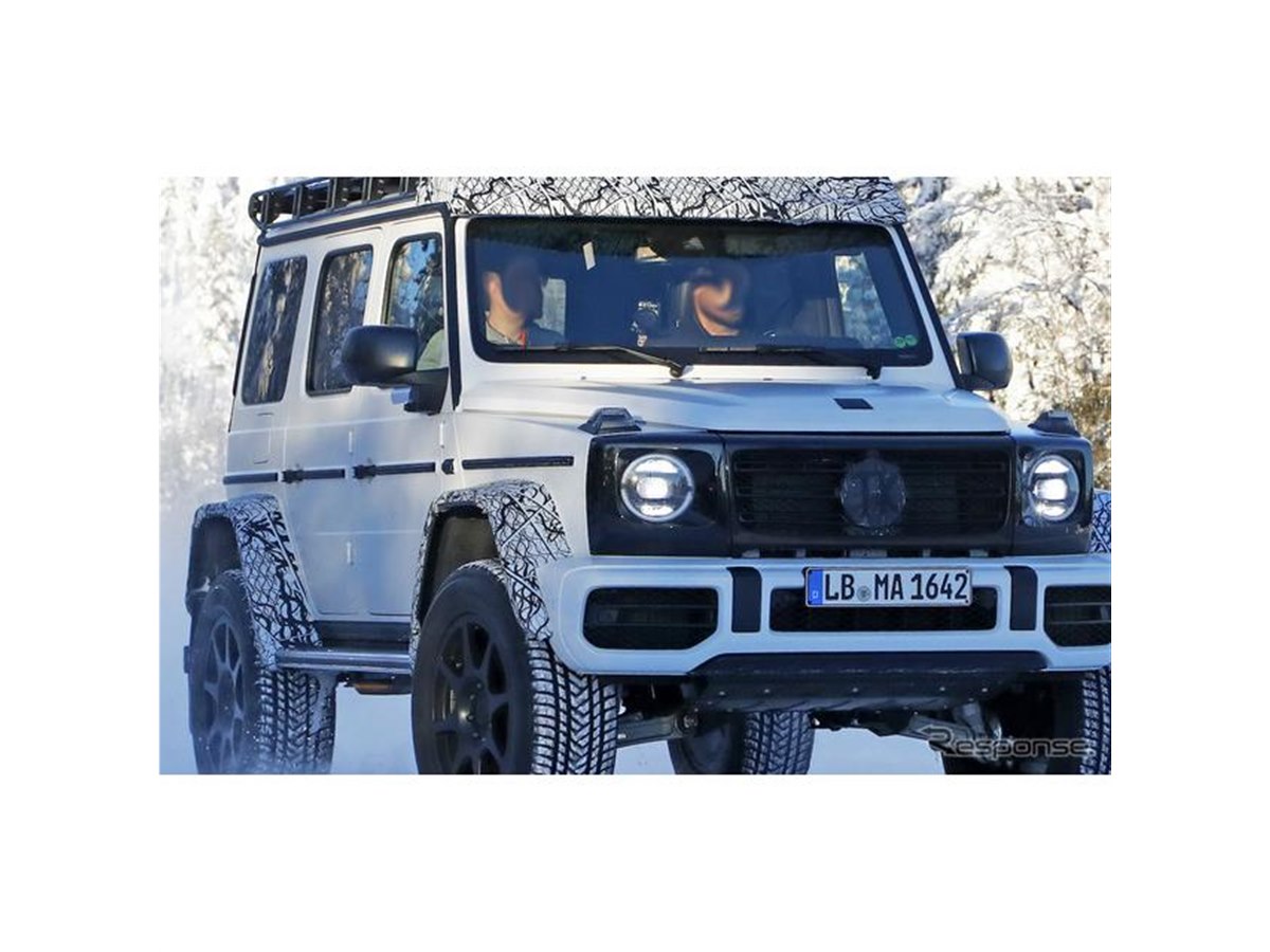 Gクラス 4×4スクエアード』後継モデルはAMGブランドに!? メルセデス