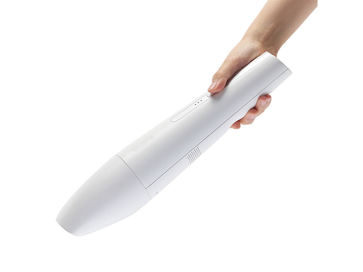 Gloture、吸引力15000Paのコードレスハンディ掃除機「BLUEFEEL MONTANC