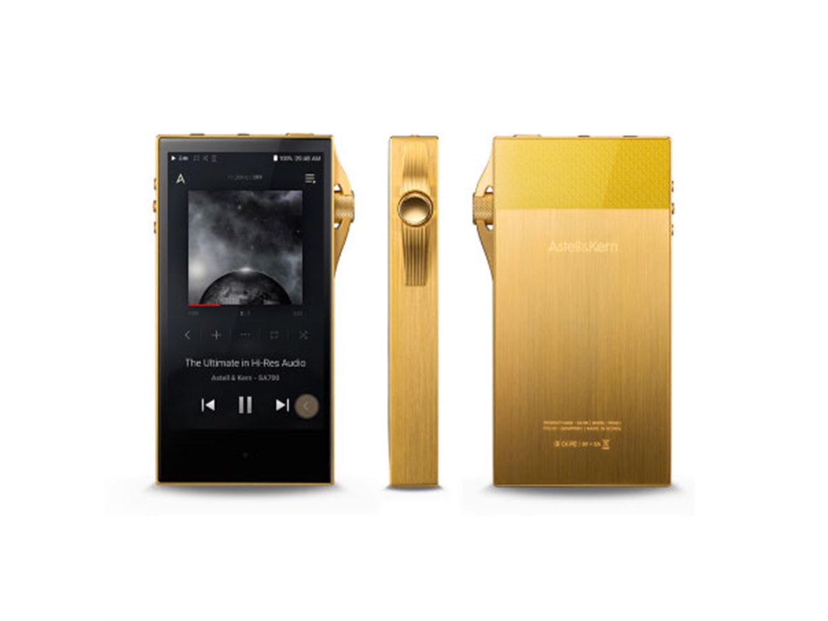 Astell&Kern アステルアンドケルン SA700 Vegas gold ブランドヘリテージを再解釈した 「SA700」のリミテッドカラーモデル