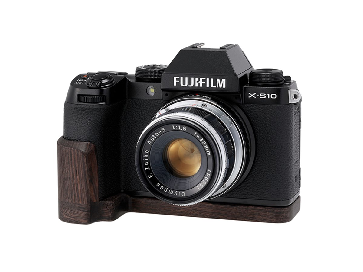 FUJIFILM フジフイルム XS10用 ハンドグリップ（黒檀/エボニー) FUJIFILM フジフイルム XS10用 ハンドグリップ（黒檀/エボニー)