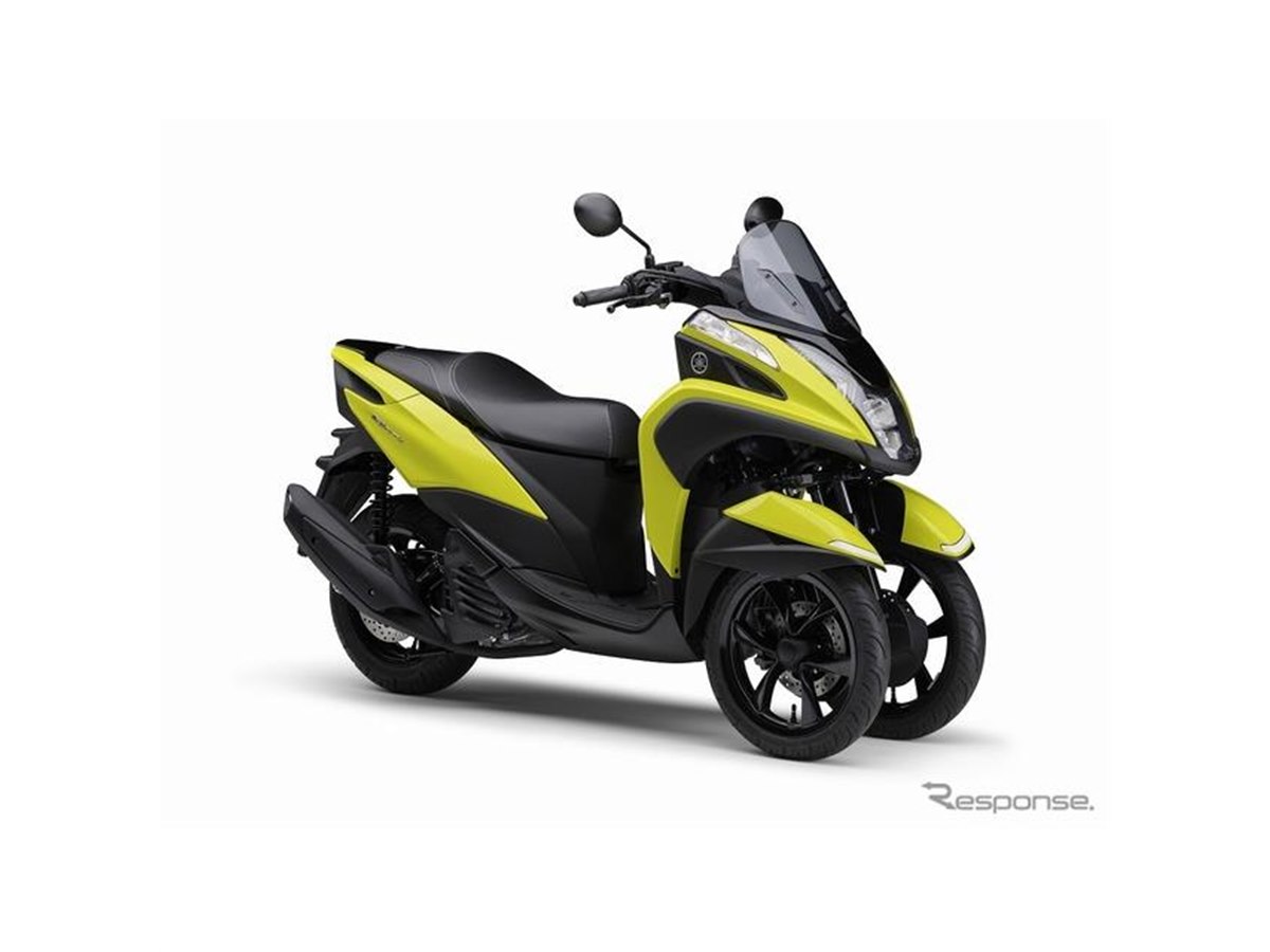 ヤマハ トリシティ125、2021年モデル発売へ 新色イエローを追加 - 価格.com