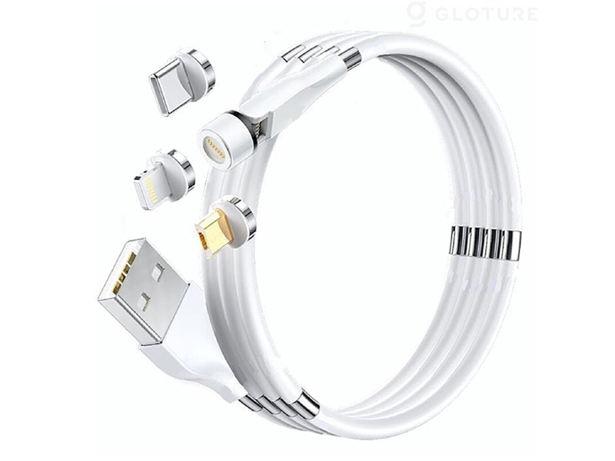 360度回転するマグネット式充電ケーブル「Magic Cable 540
