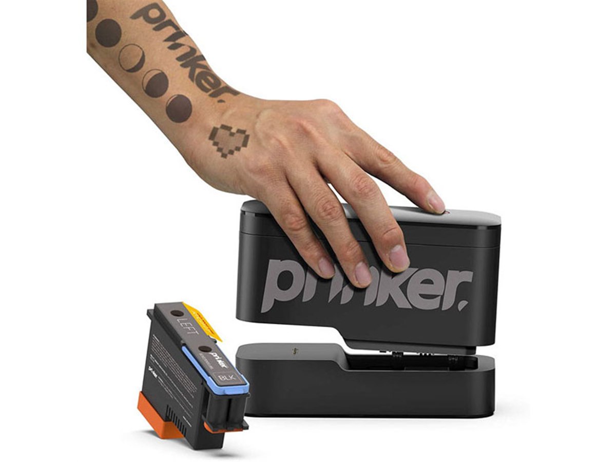 消せるカラータトゥープリンター「Prinker S」が3月18日より国内発売