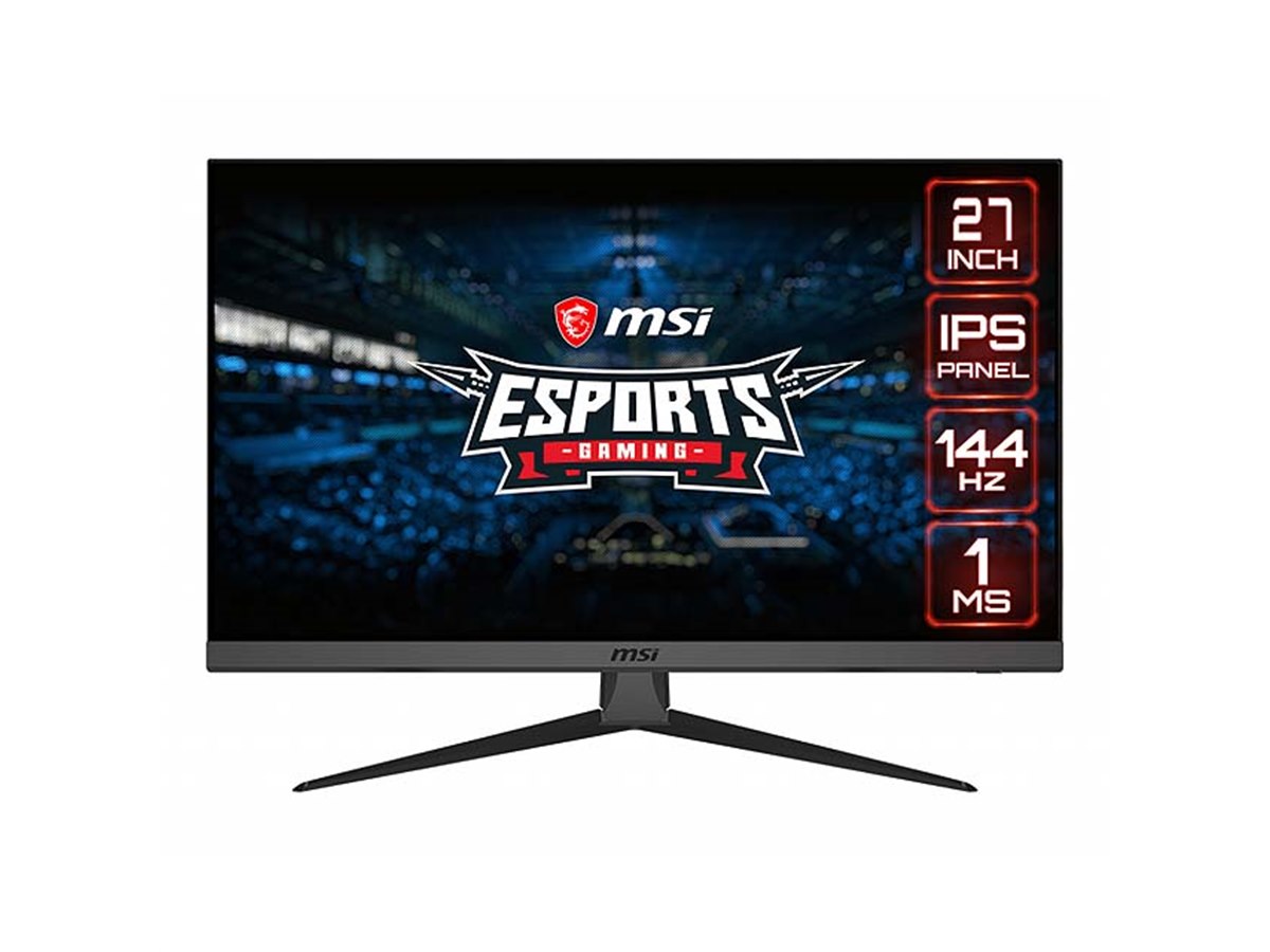 MSI 144Hz 27インチ ゲーミングモニター MSI、144Hz/1ms駆動に対応した27型ゲーミングディスプレイ「Optix G272