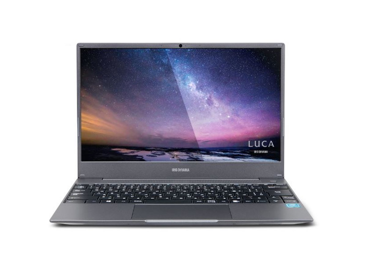 新作商品 アイリスオーヤマ、税別約49,800円の14型フルHDノートPC「LUCA Windowsノート本体