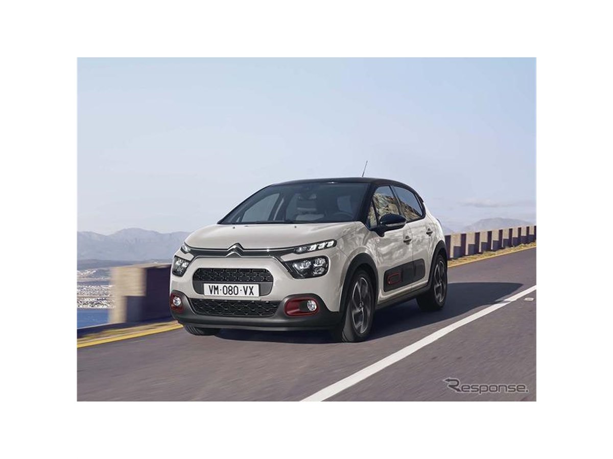 シトロエンC3 改良新型】シックなマットディープレッドでドレスアップ