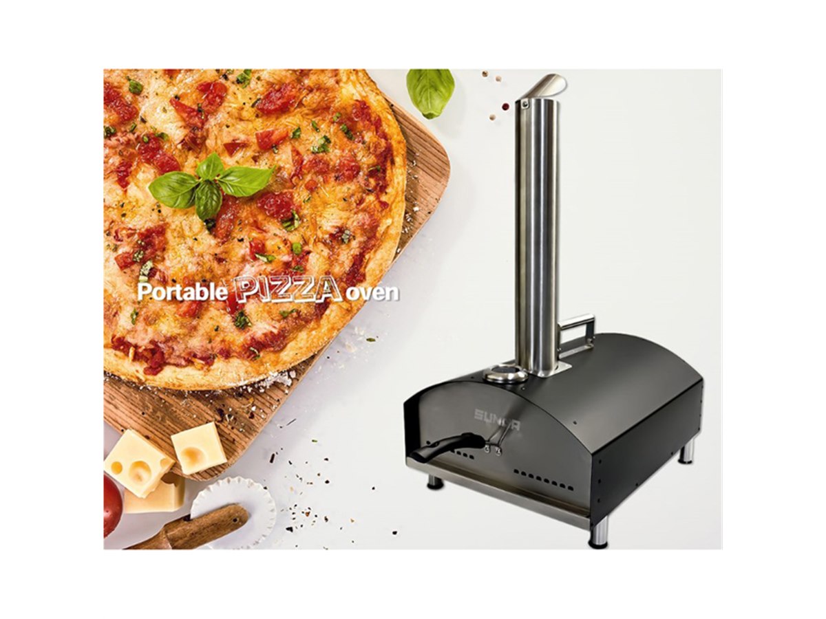SUNGA ポータブル ピザオーブン ピザ窯 キャンプ アウトドア オーブン 本格調理可能！ポータブルピザオーブンをグレードアップし発売