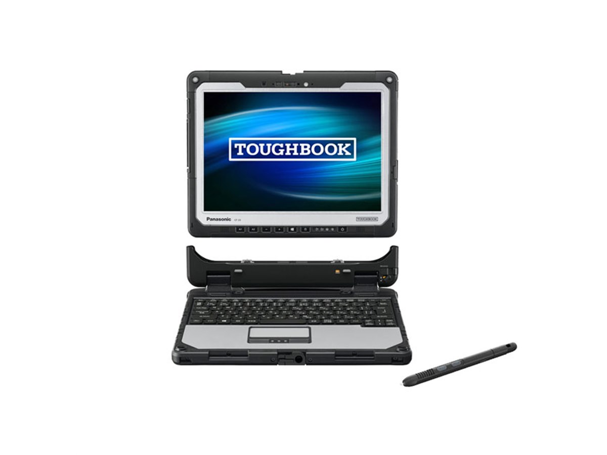 パナソニック、独自デタッチャブル式の頑丈12型ノートPC「TOUGHBOOK CF