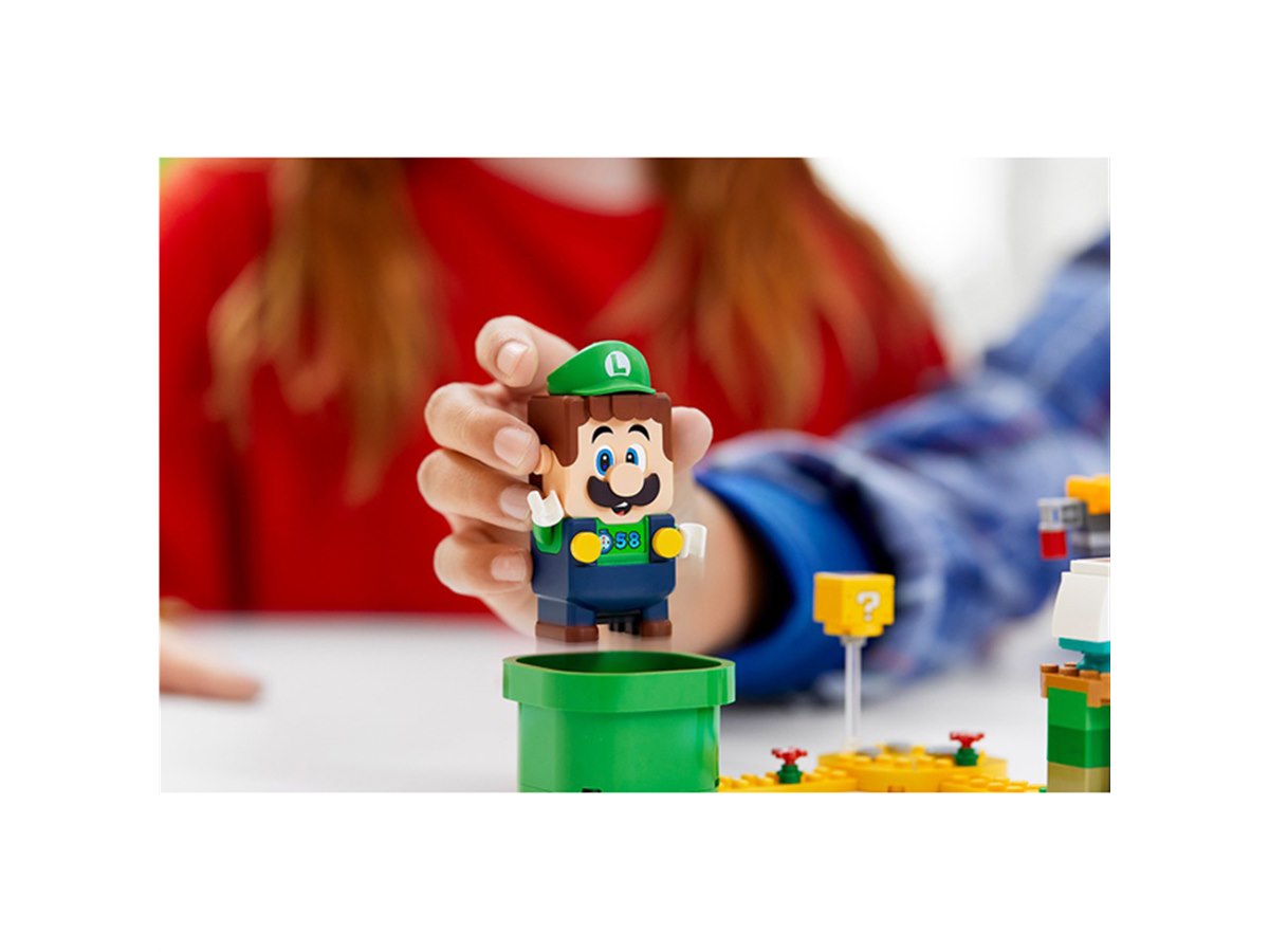 レゴ スーパーマリオ」シリーズより、ルイージ付きのスターターセット