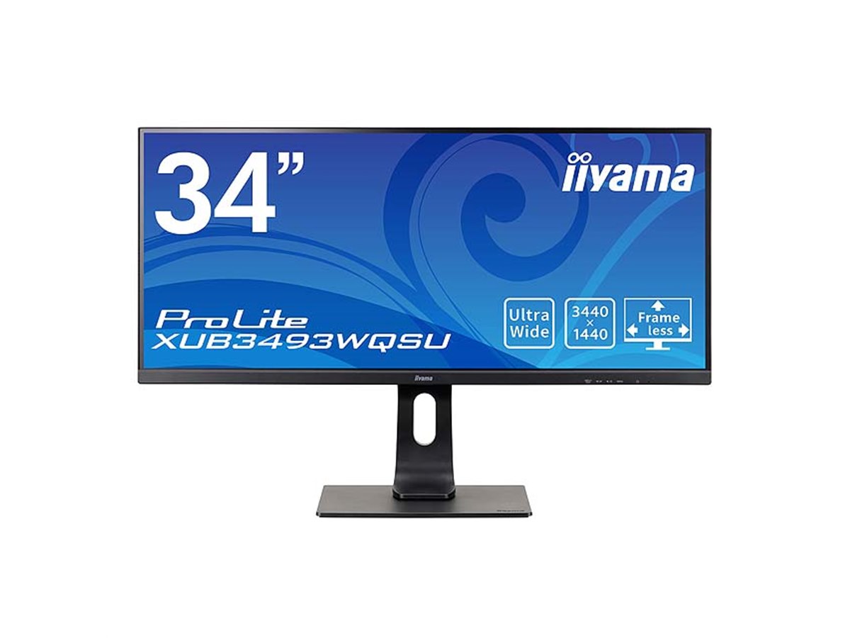 iiyama、3440×1440表示に対応した34型液晶ディスプレイ「ProLite XUB3493WQSU」 - 価格.com