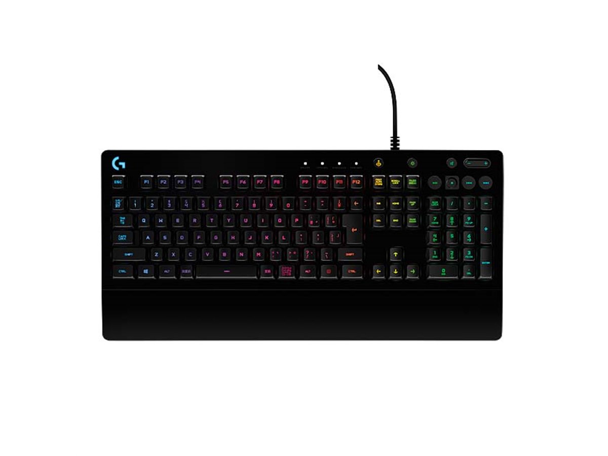 ロジクール、リニューアルした有線ゲーミングキーボード「G213 RGB