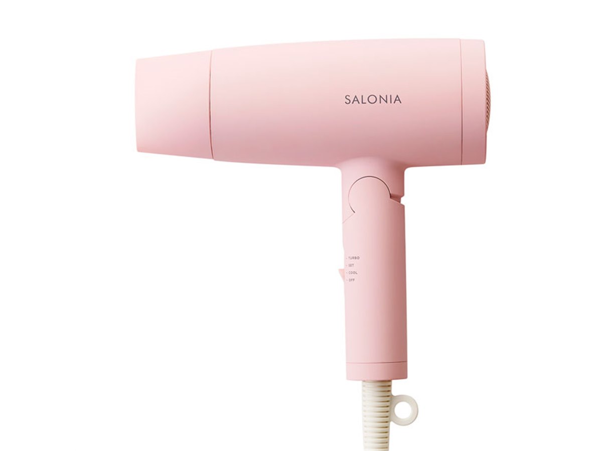 SALONIA「速乾シルク髪ドライヤー」のニュアンスカラー「ピンク
