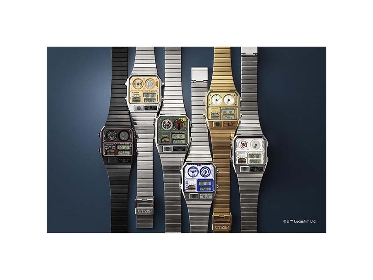 シチズン アナデジテンプ 限定モデル STAR WARS BB-8 腕時計 シチズン×スター・ウォーズの腕時計「アナデジテンプ」R2-D2やC