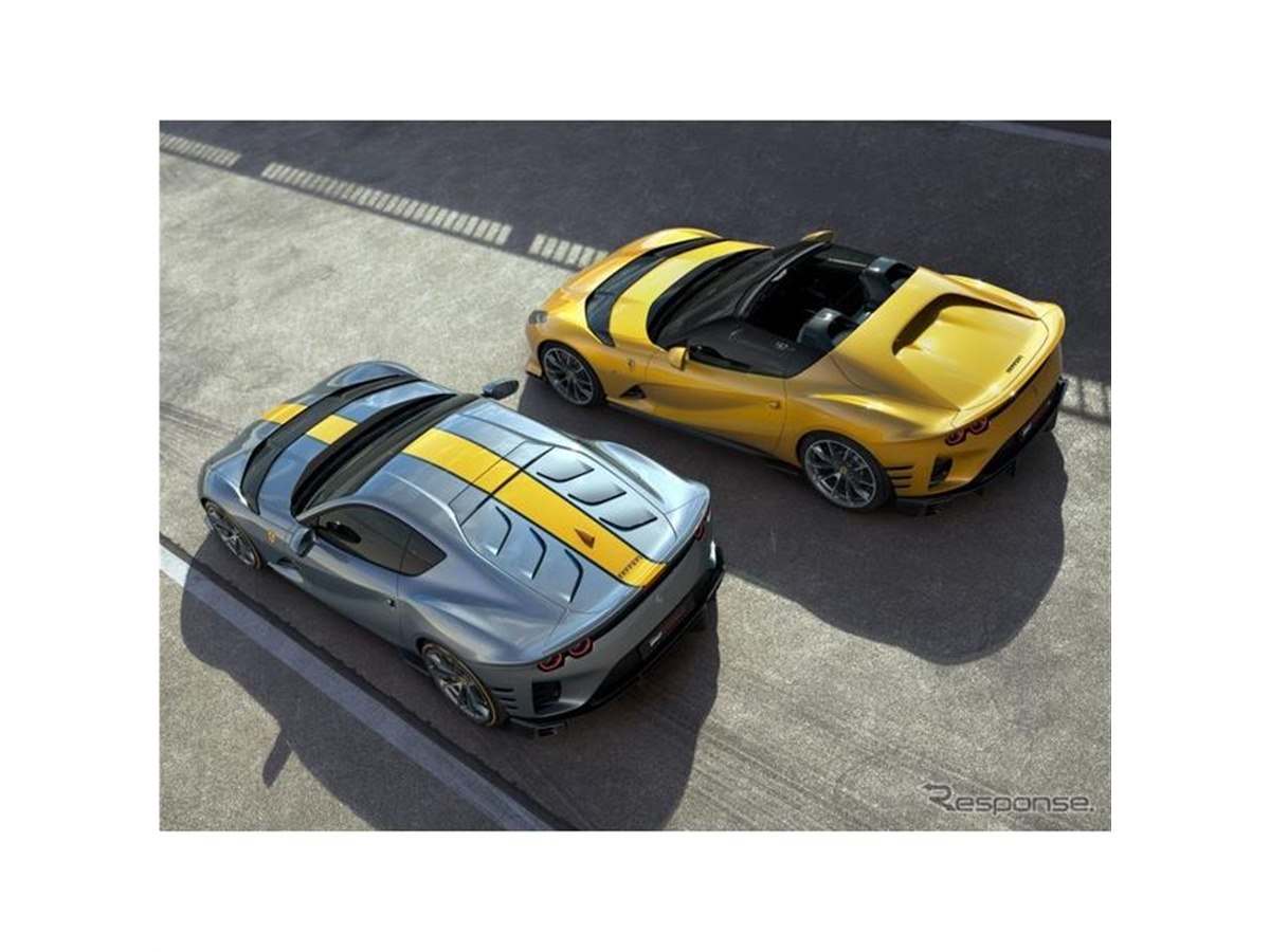 フェラーリ、『812 コンペティツィオーネ』発表…830馬力のクーペと