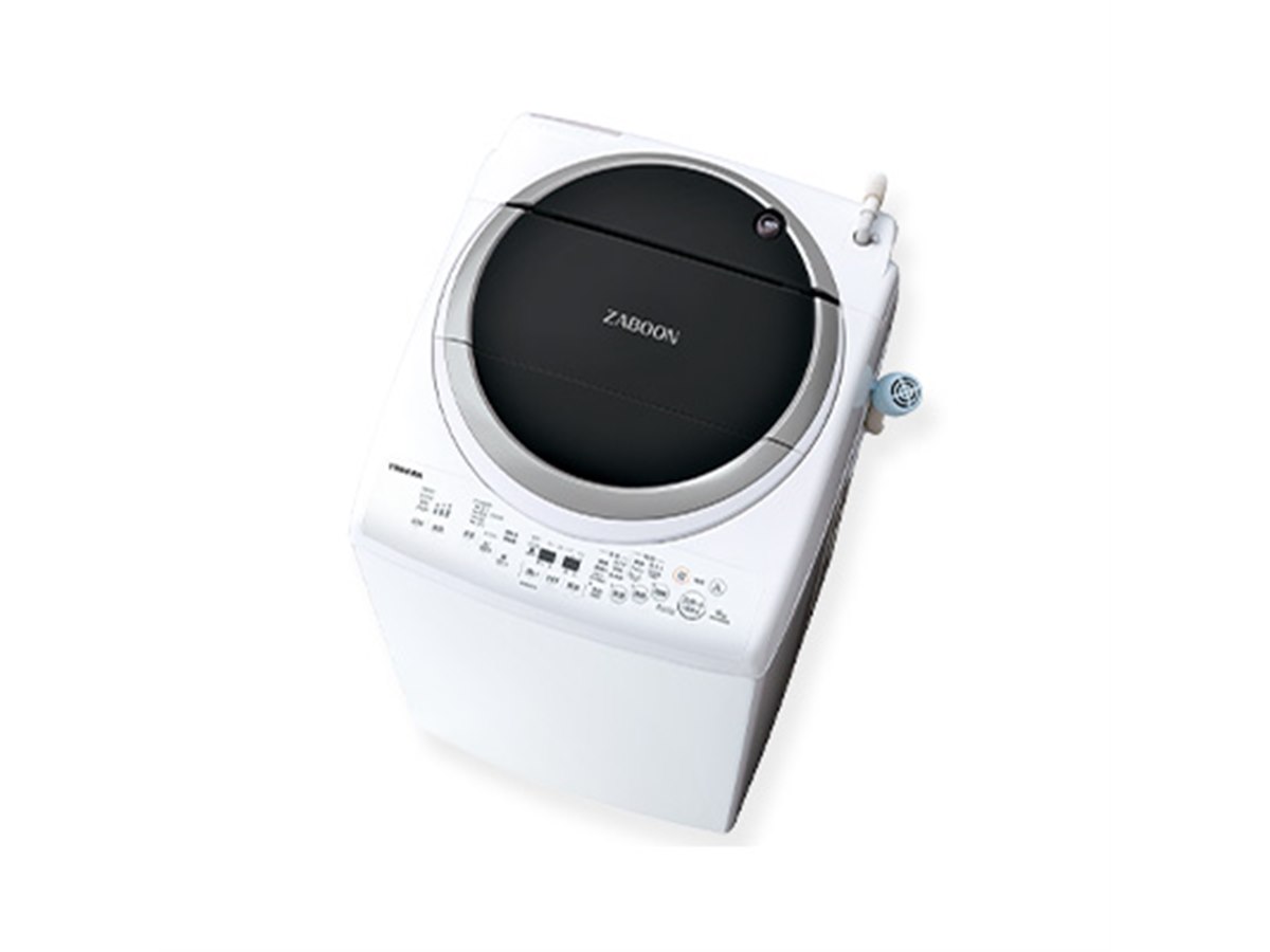 東芝、「抗菌メガシャワー洗浄」を採用したタテ型洗濯乾燥機「AW-8VM1