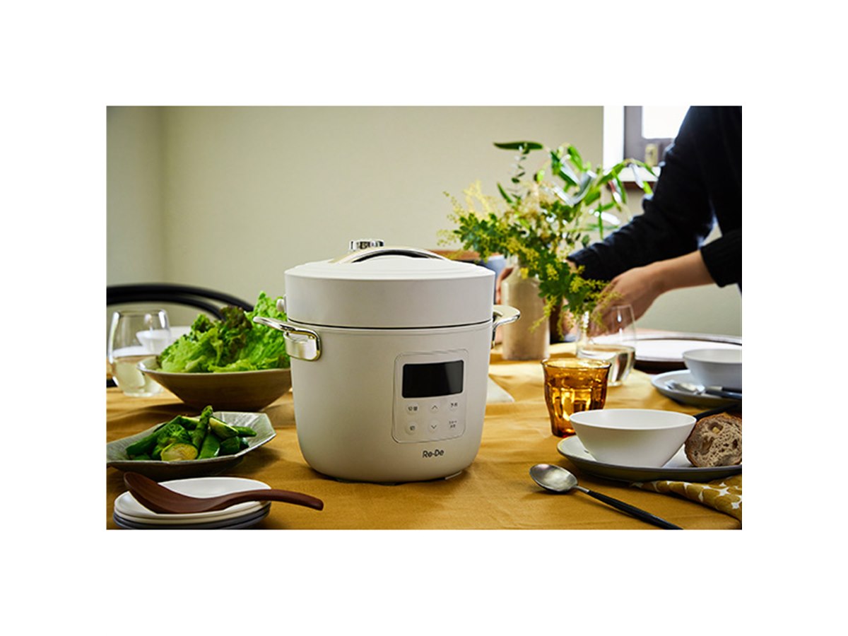未使用　A-Stage 電気圧力鍋 Re・De Pot PCH-20LB A-Stage 電気圧力鍋 Re・DePot（リデポット）ブラック 2L PCH