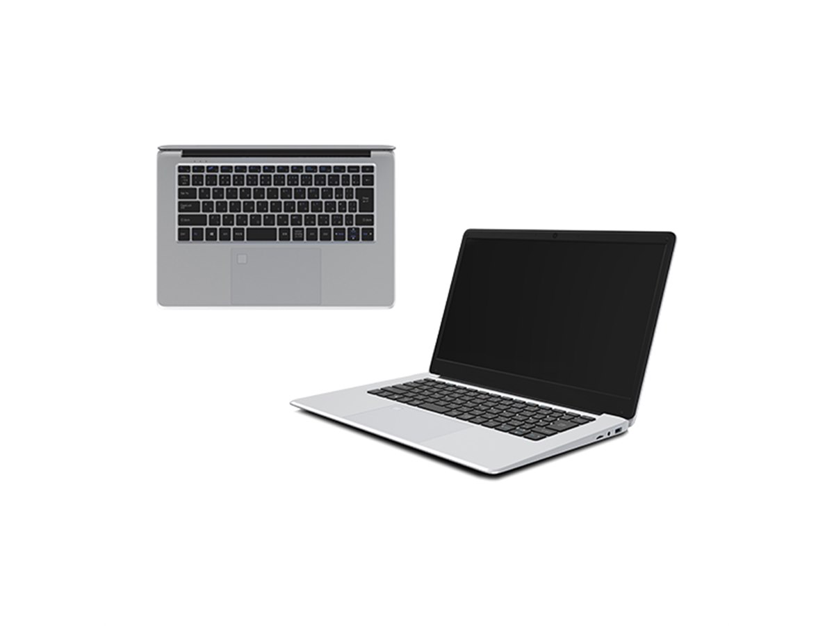 32,780円、14型/1.25kg/Win 10 Pro/指紋認証を採用したドンキPCが登場