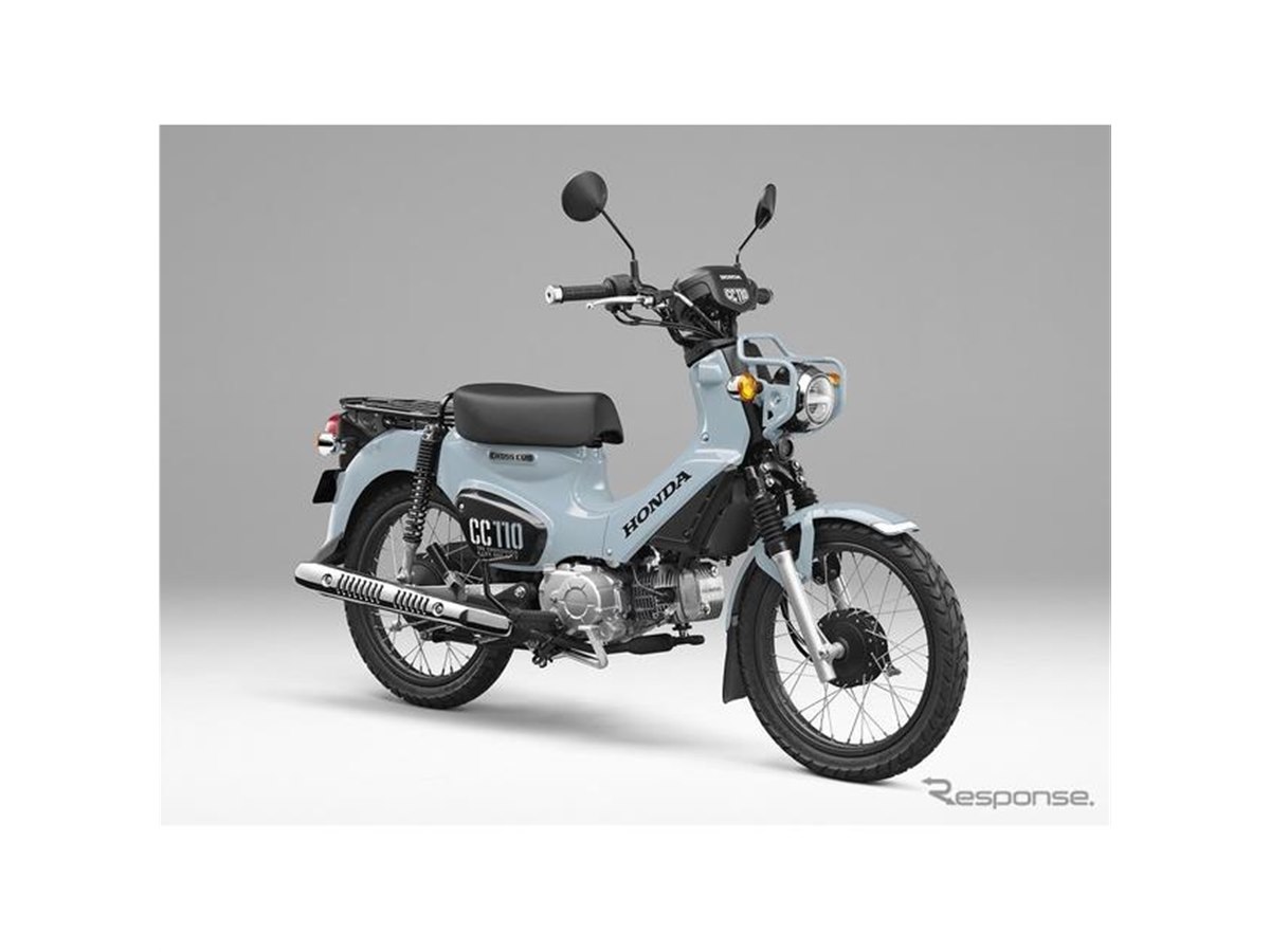 ホンダ クロスカブ110、親しみやすい新色「プコブルー」を2000台限定で発売へ - 価格.com