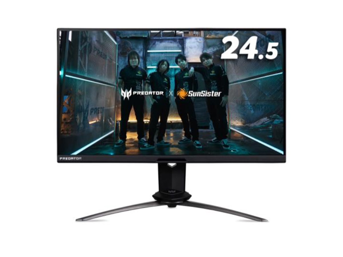 ＼半額SALE／ エイサー、「SunSister」コラボの24.5型ゲーミング液晶 ディスプレイ・モニター本体