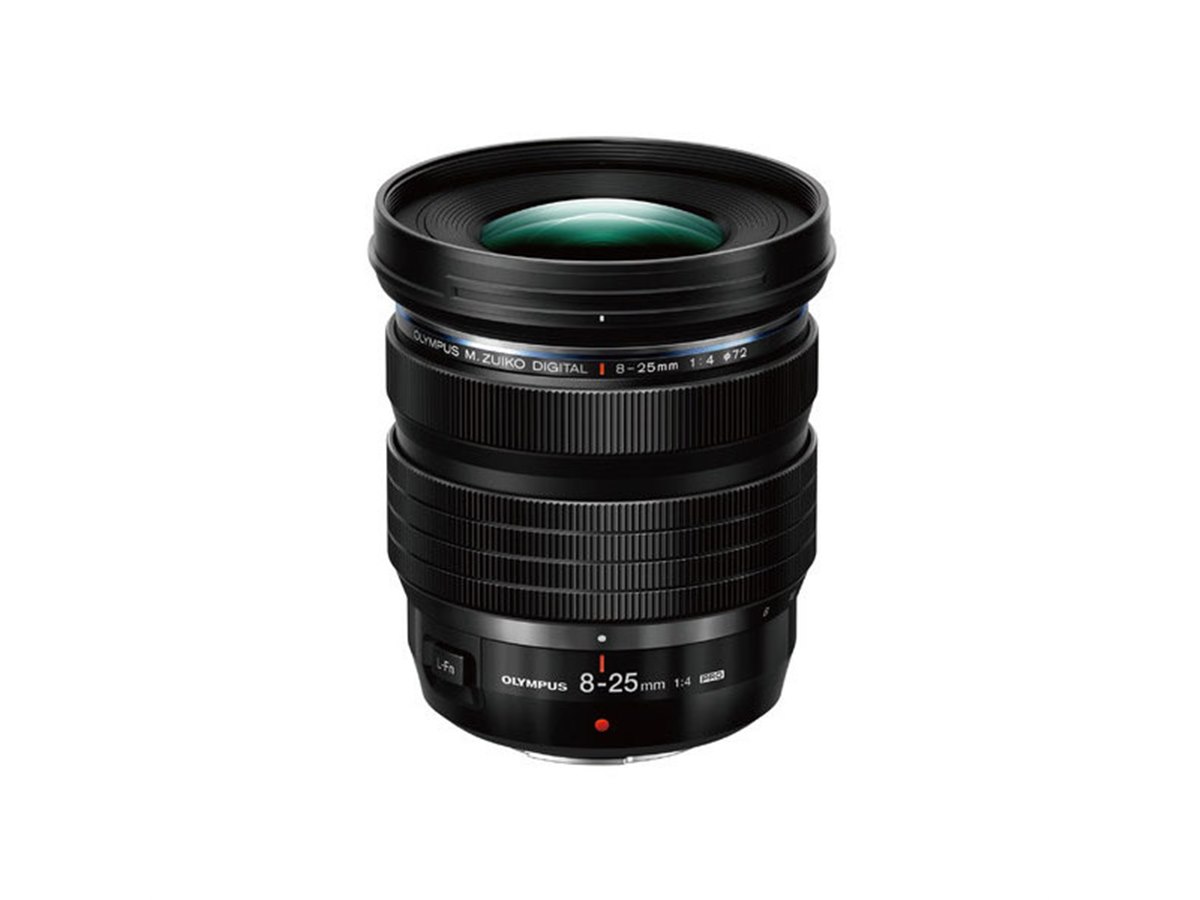 OMデジタル、高倍率ズームレンズ「M.ZUIKO DIGITAL ED 8-25mm F4