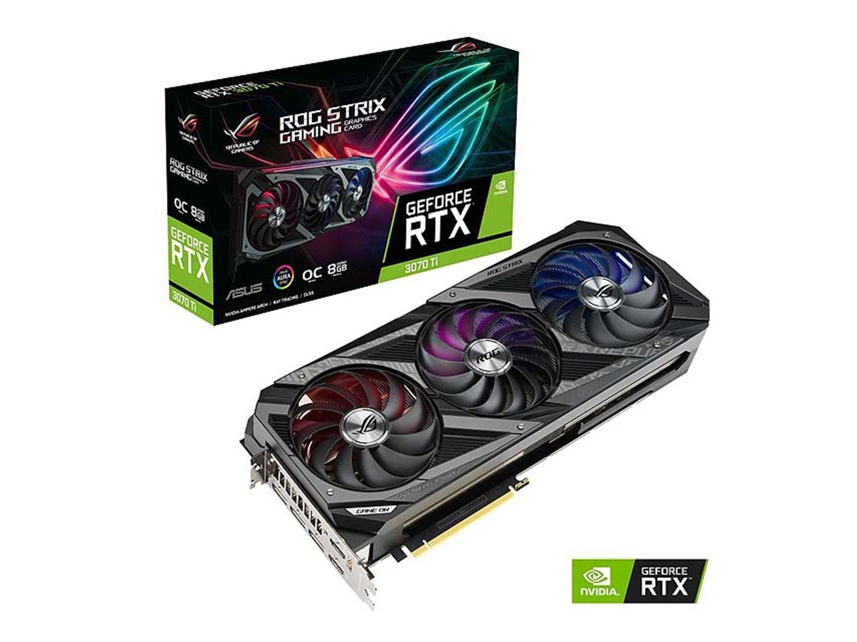 ASUS、「GeForce RTX 3070 Ti」を搭載したビデオカード2機種 - 価格.com