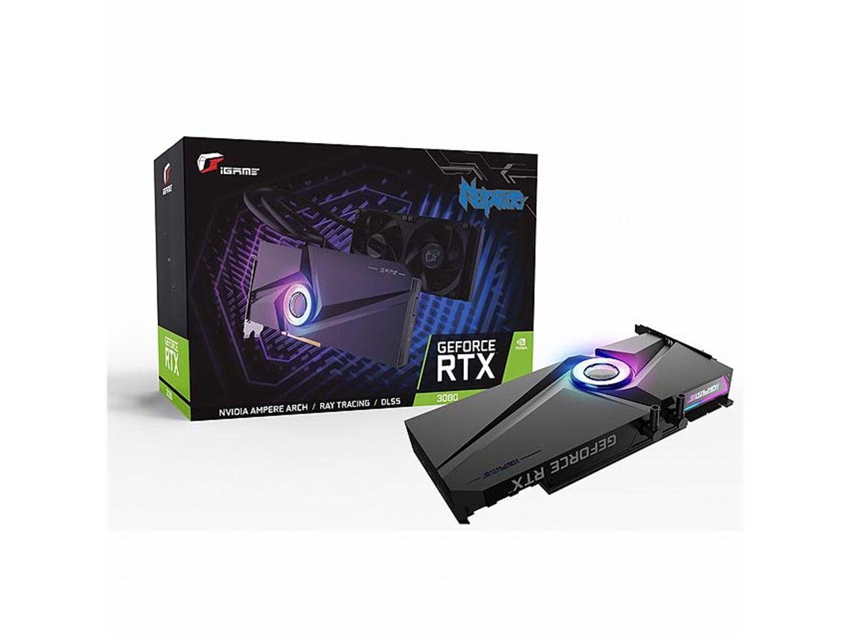 Colorful iGame GeForce RTX 3070 水冷モデル Colorful、「GeForce RTX