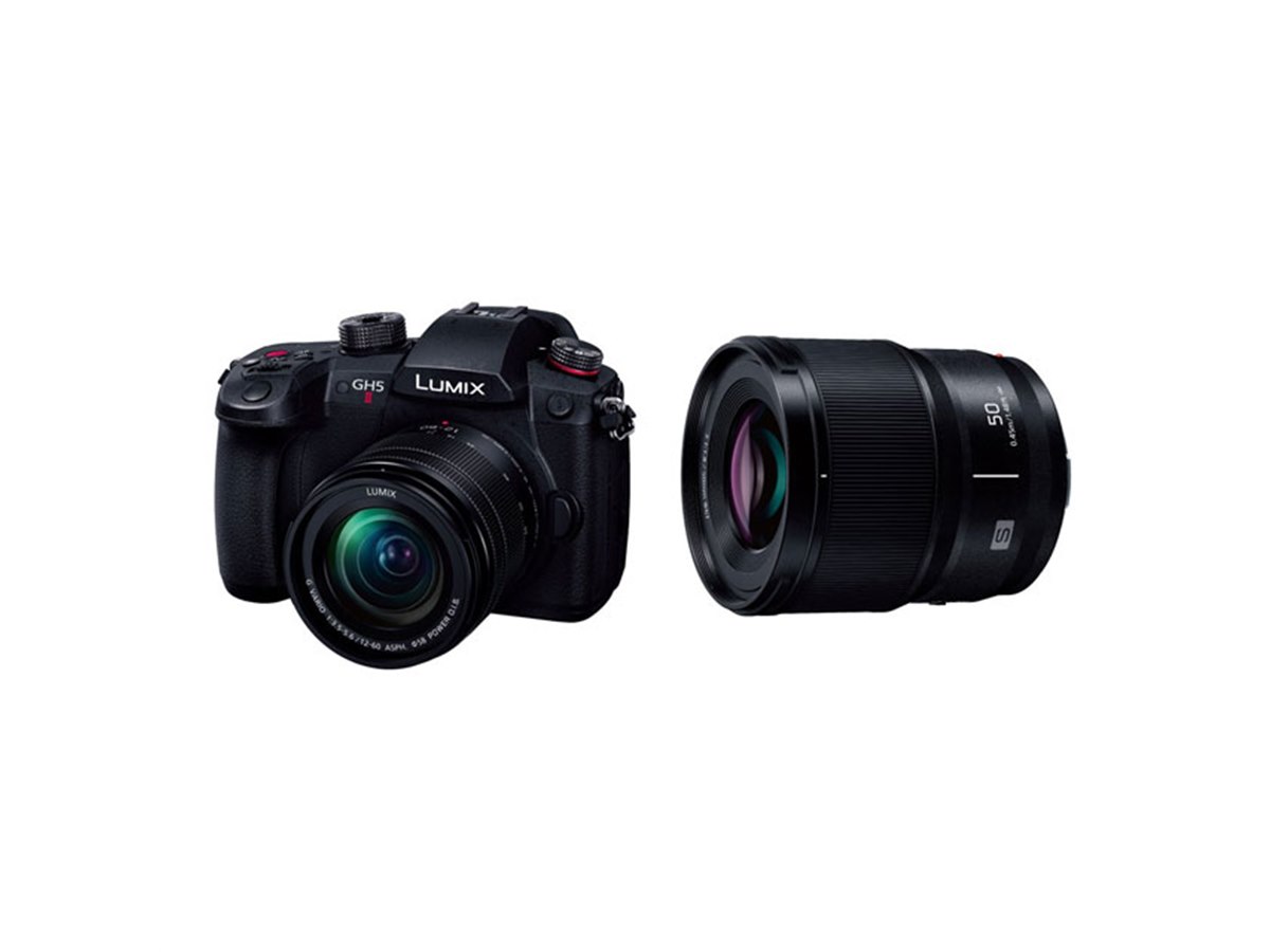 パナソニック、「LUMIX GH5II」と「LUMIX S 50mm F1.8」を本日6