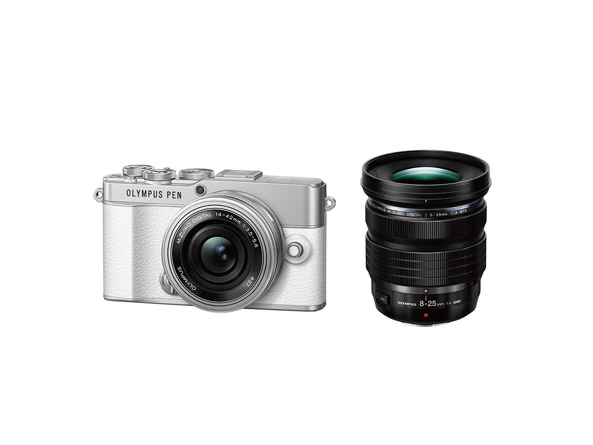 「OLYMPUS PEN E-P7」「M.ZUIKO DIGITAL ED 8-25mm F4.0 PRO」が本日6/25発売 - 価格.com