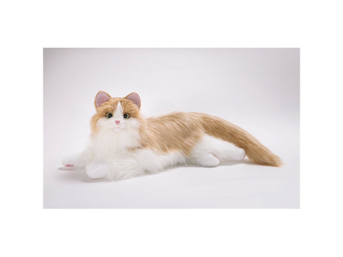 名前を呼ぶと反応する「しっぽふりふり あまえんぼうねこちゃん」新色