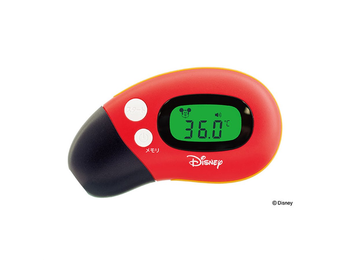 Dr.EDISON、ミッキーマウスをデザインした非接触式体温計「さっと