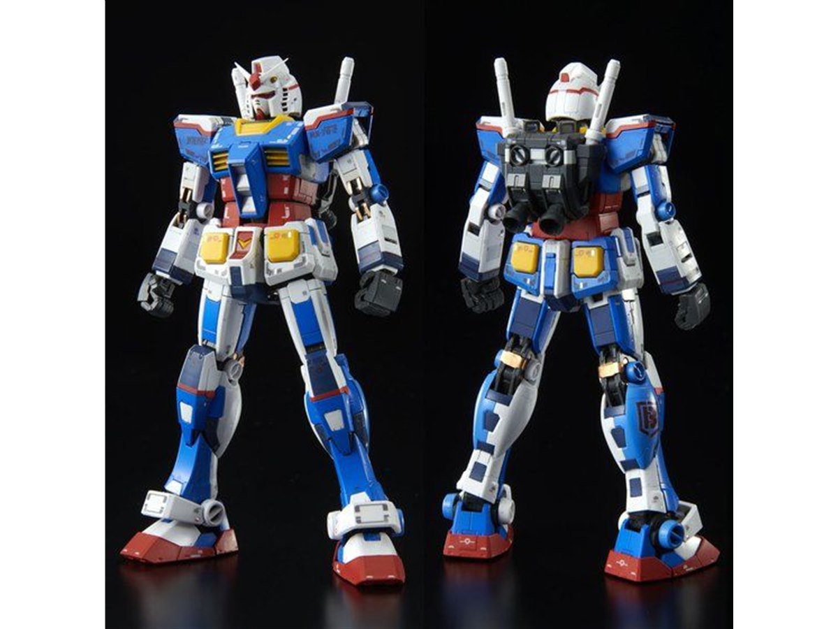 バンダイ、ブライトカラーを再現した「RX-78-2 ガンダム」RGガンプラ