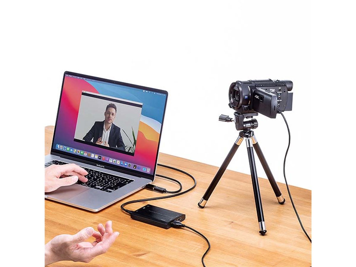 未使用品　HDMIキャプチャー（USB-CVHDUVC3 ） USB-CVHDUVC3【HDMIキャプチャー（USB3.2 Gen1・4K パススルー