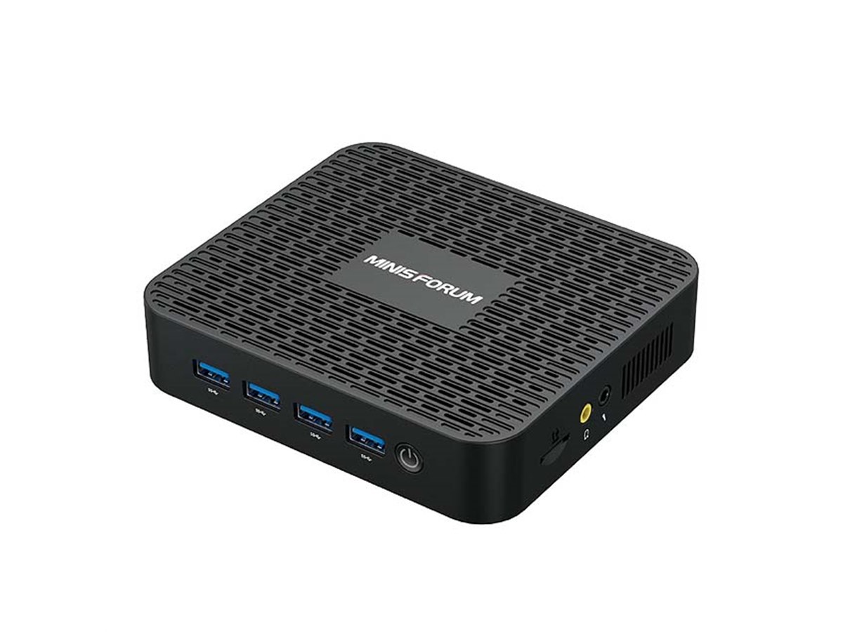 MINISFORUM GK41 ミニPC Celeron J4125 DDR4 MINISFORUM、「Celeron J4125」を搭載した小型デスクトップPC「GK41