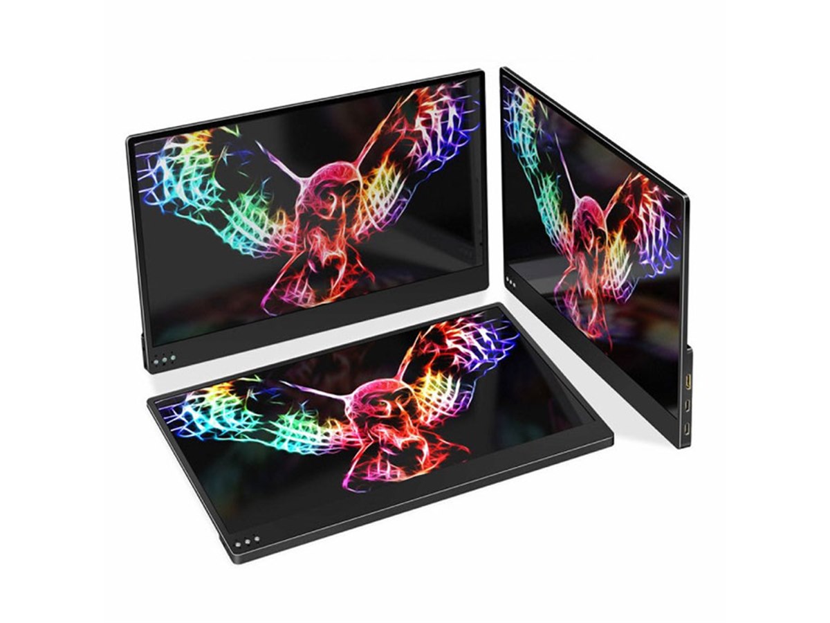 Quintokuta、USB Type-C/Mini HDMI対応のポータブル液晶ディスプレイ2