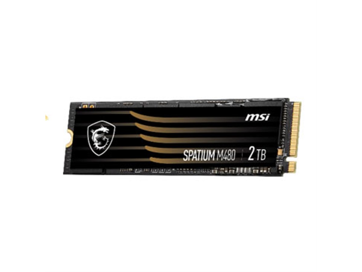MSI、リード最大7000MB/sのM.2 NVMe SSD「SPATIUM M480 PCIe 4.0