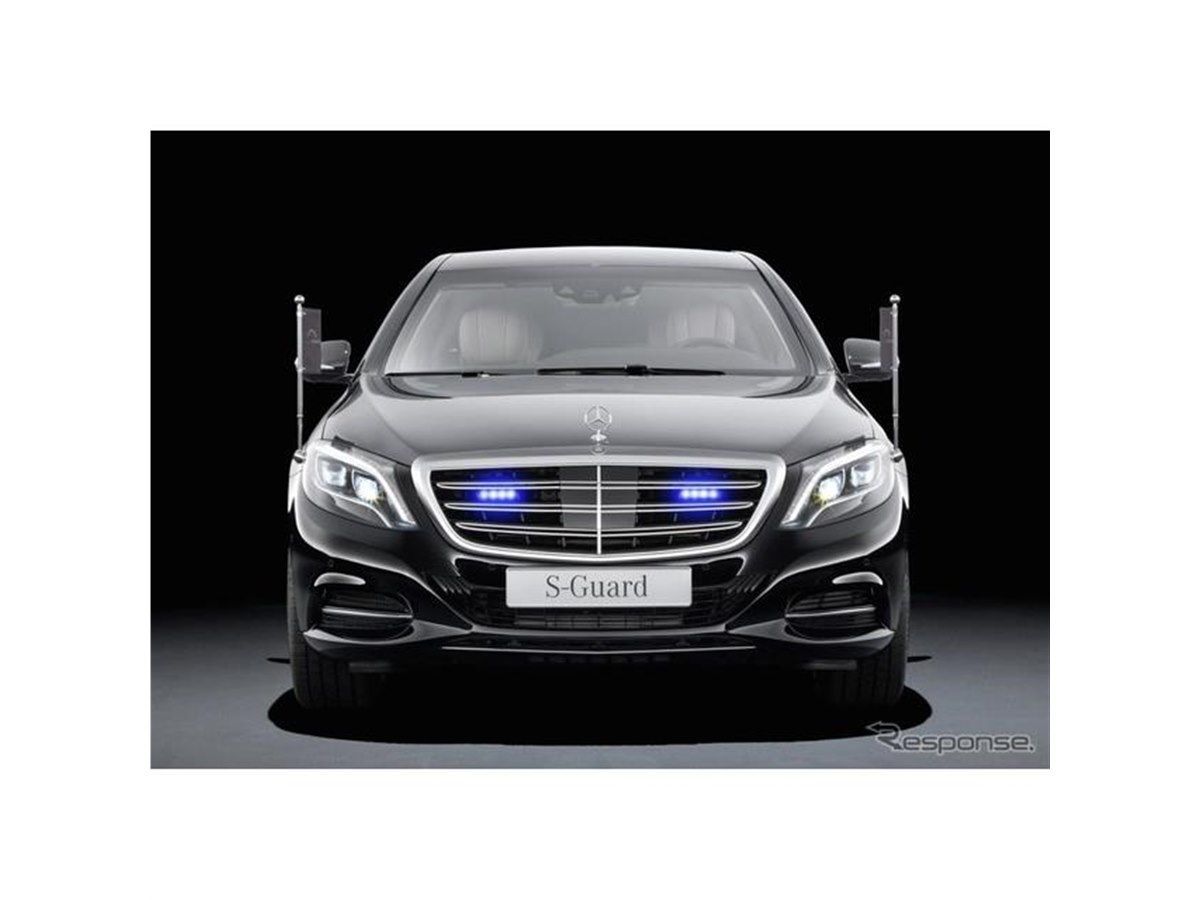 メルセデスベンツ Sクラス 新型、防弾仕様車発表へ…IAAモビリティ2021