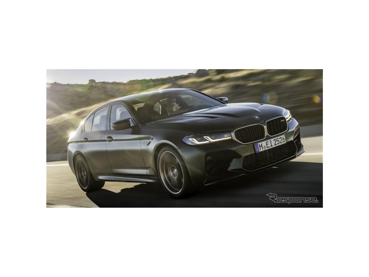 BMW M史上最強、635馬力の軽量版『M5 CS』…量産第1号車をモントレー 